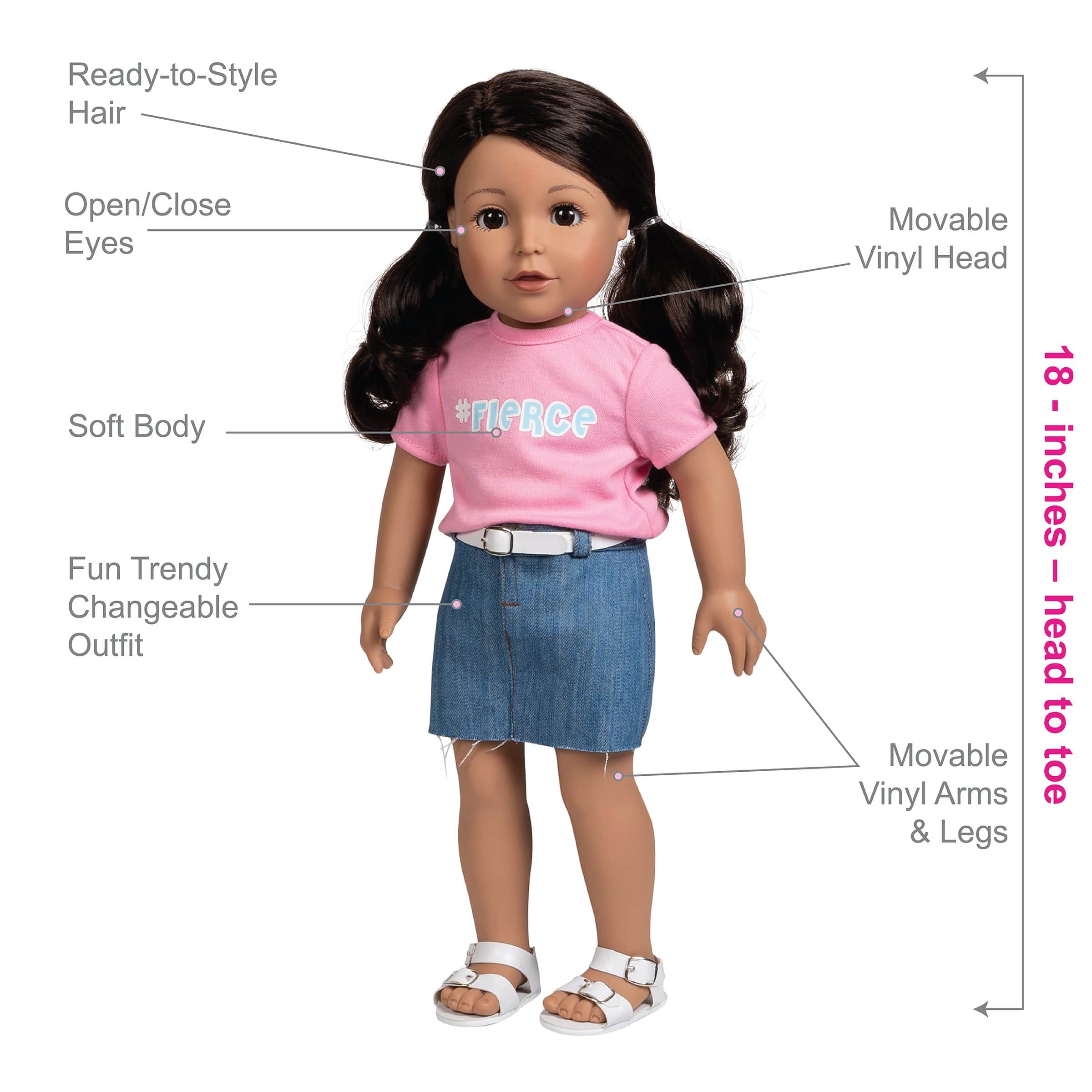 Amazing Girls 18 inch Doll Erica (Amazon Exclusive) – Adora