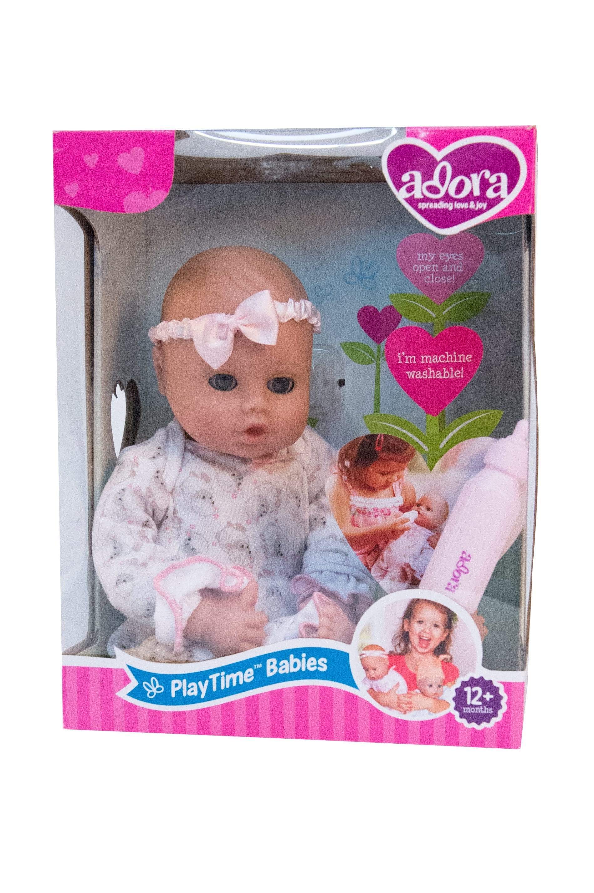 Adora PlayTime Baby Doll Little Princess, 13 inch African American