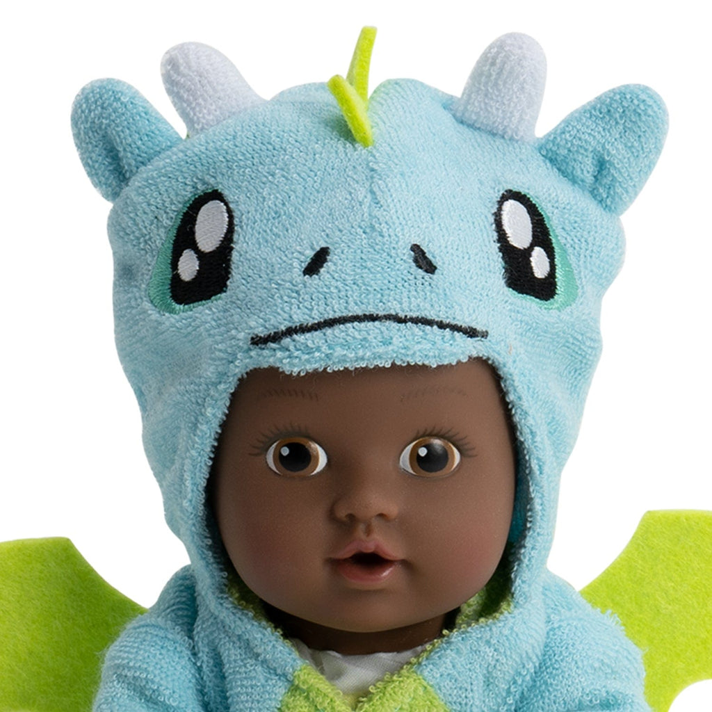 Adora Baby Bath Toy Dragon, 8.5 inch Bath Time Doll with QuickDri Body