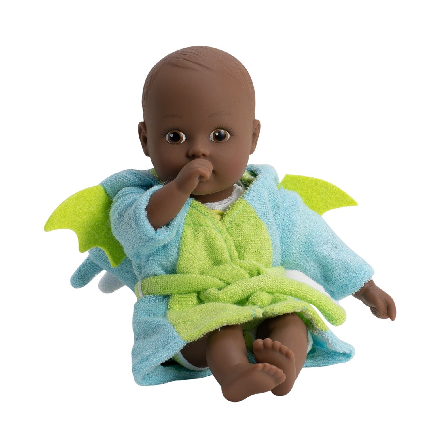 TERABITHIA 20 Inch Realistic African American Reborn Baby Doll - Lifelike Boy Doll With Soft Body & Dark Brown Skin