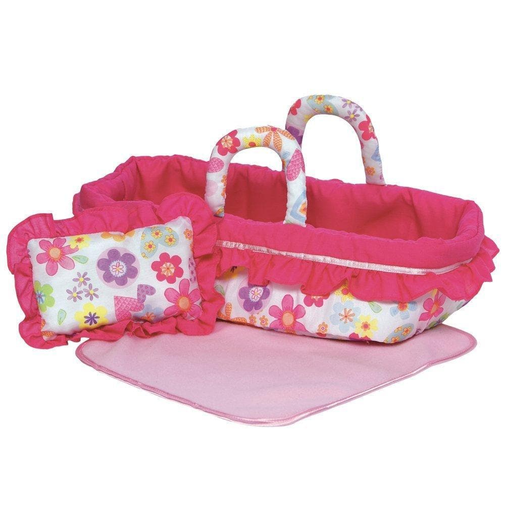 Adora Baby Doll Accessories Baby Doll Bed, fits 12-16
