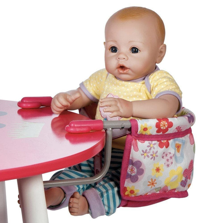 Adora Baby Doll Accessories Portable Table Feeding Seat, fits 15-16