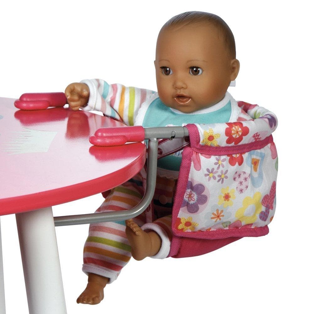 Adora Baby Doll Accessories Portable Table Feeding Seat, fits 15-16" dolls