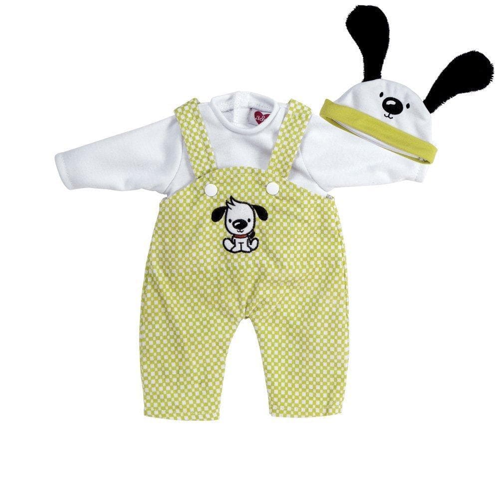 Adora Baby Doll Clothes, Baby Doll Dresses - Puppy Play Overalls