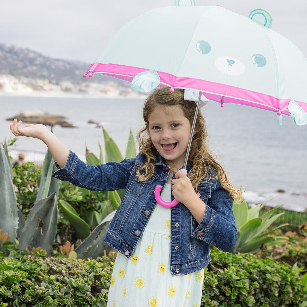 Be Bright Bear Kids Umbrella - Interactive Magic Reveal