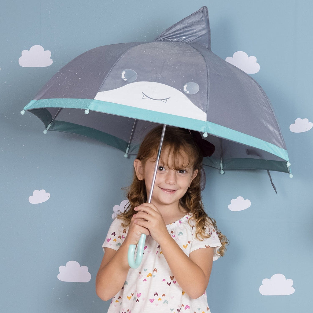 Be Bright Shark Kids Umbrella - Interactive Magic Reveal