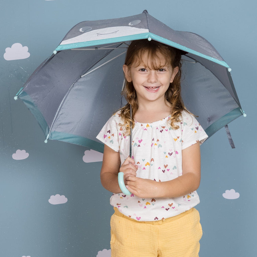 Be Bright Shark Kids Umbrella - Interactive Magic Reveal