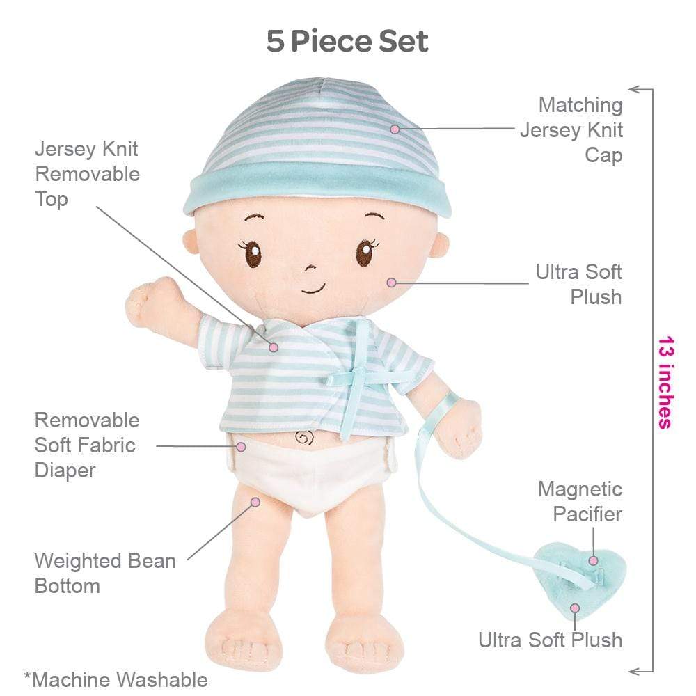 Adora Doll - My First Baby Doll Boy - 100% Machine Washable Adora