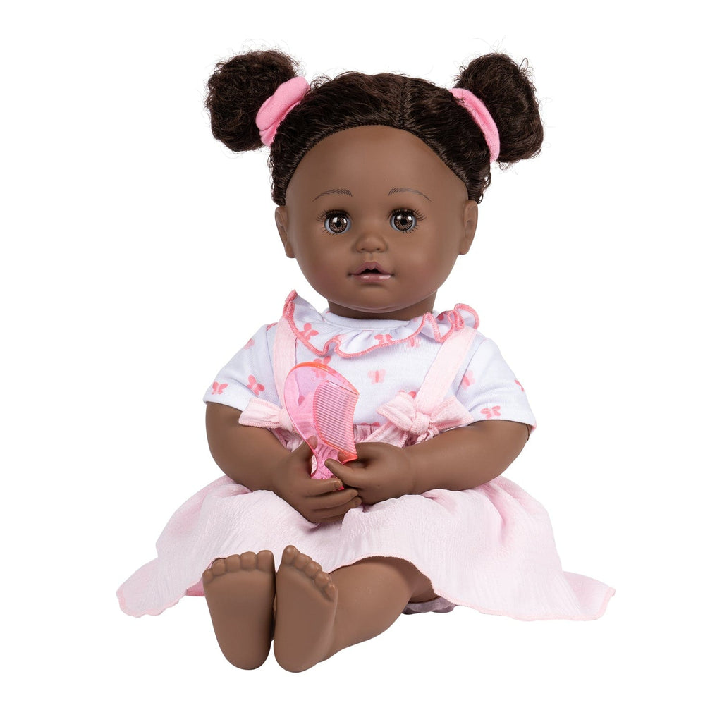 Adora My Sweet Hair Style Black Doll Madison, 15 inch Brown Hair/ Eyes