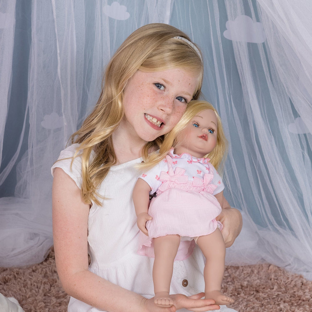 Adora My Sweet Hair Style Doll Avery, 15 inch Blonde Hair Blue Eyes