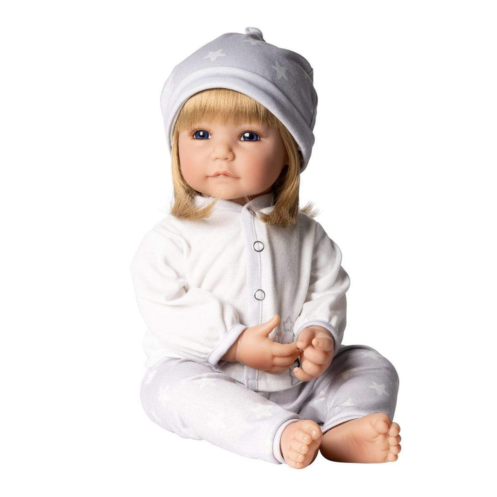 Adora Realistic Baby Doll, Toddler Doll Little Lamb - 20 inch Blonde Hair/Blue Eyes