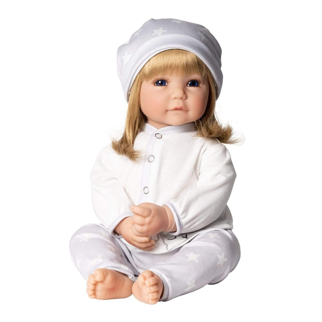 Adora Realistic Baby Doll, Toddler Doll Little Lamb - 20 inch Blonde Hair/Blue Eyes