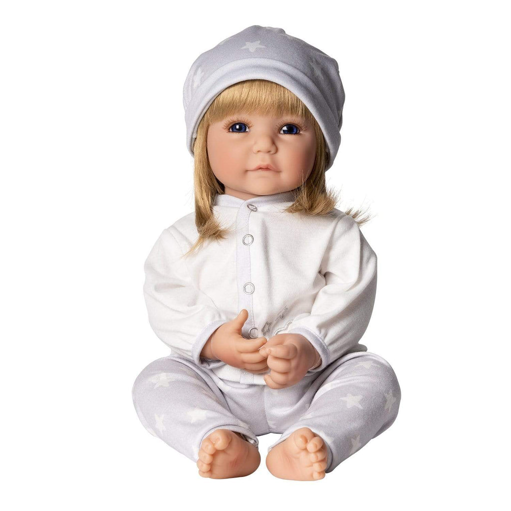 Adora Realistic Baby Doll, Toddler Doll Little Lamb - 20 inch Blonde Hair/Blue Eyes